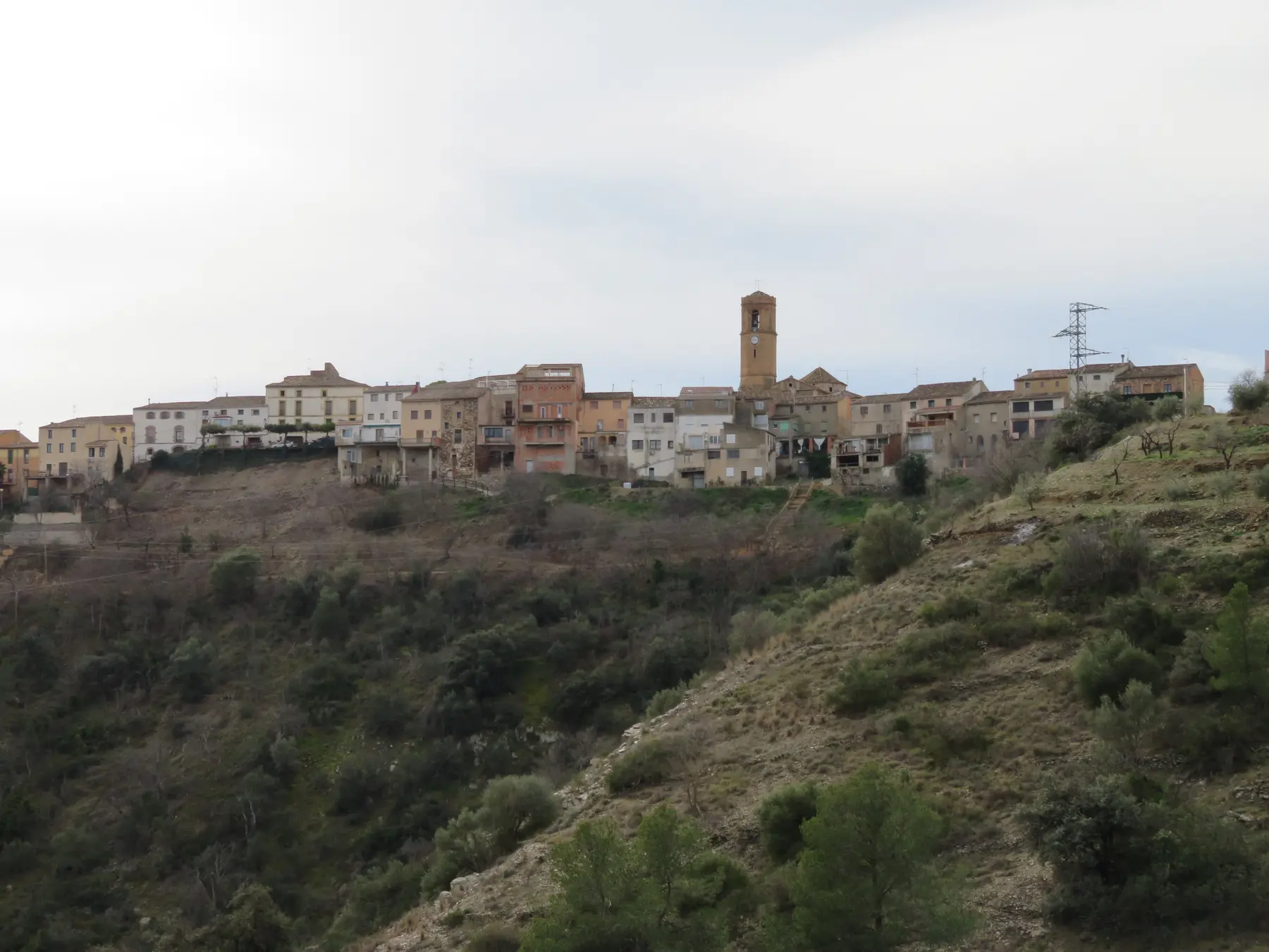 El Lloar landscape context