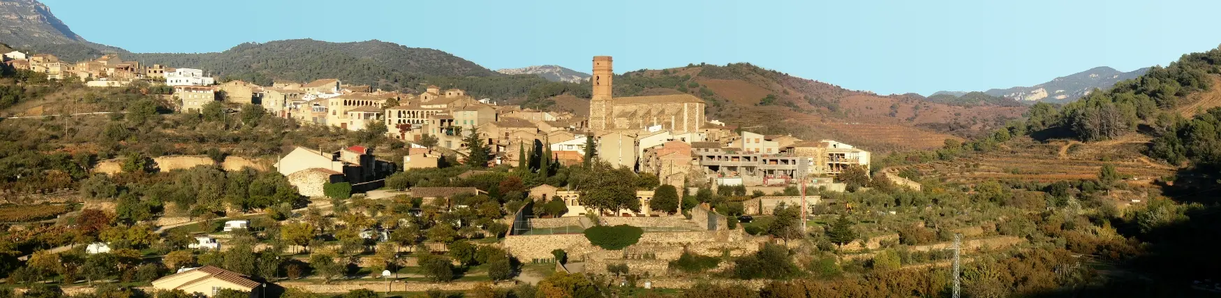 Poboleda landscape context