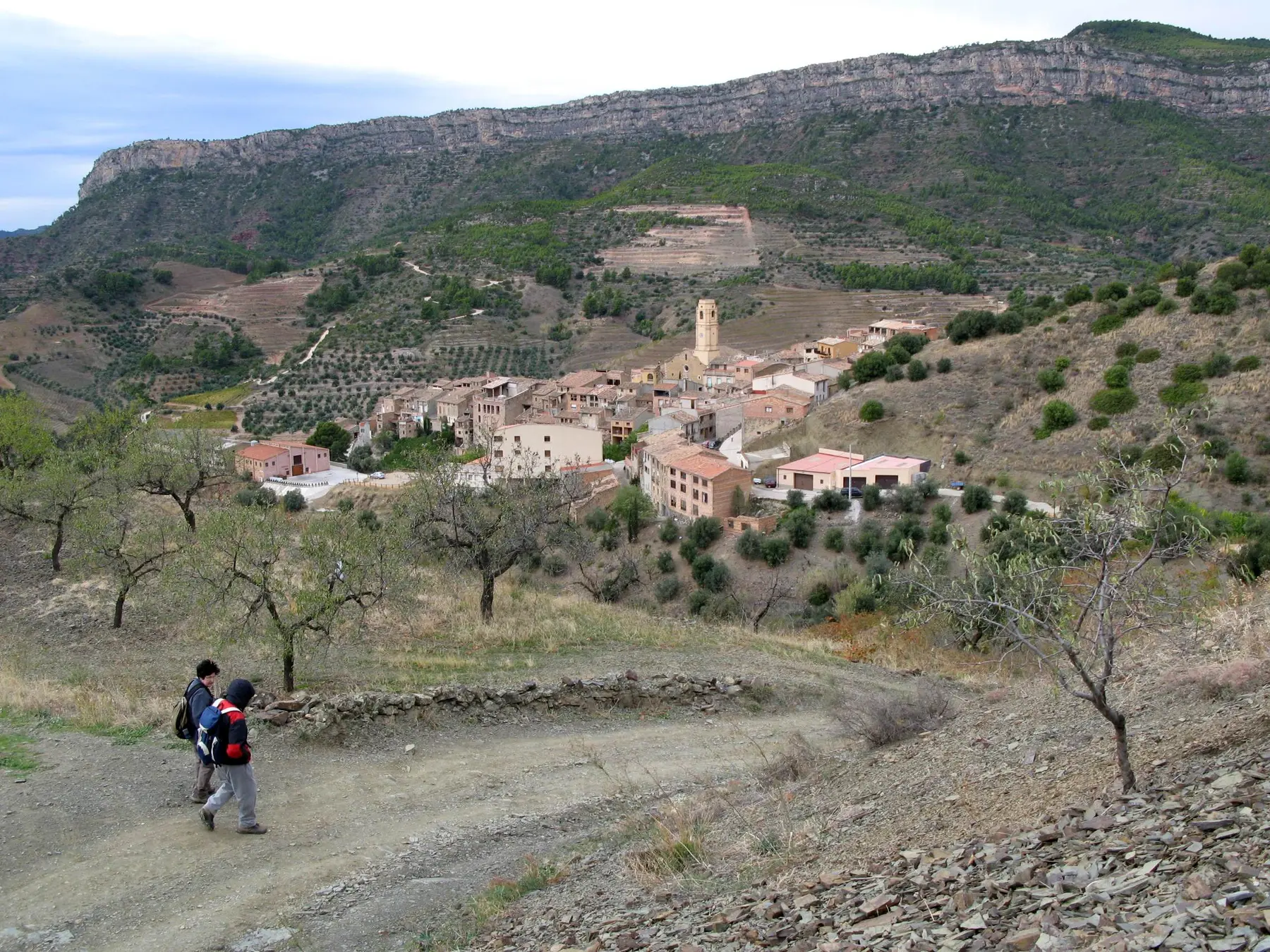 La Vilella Alta landscape context